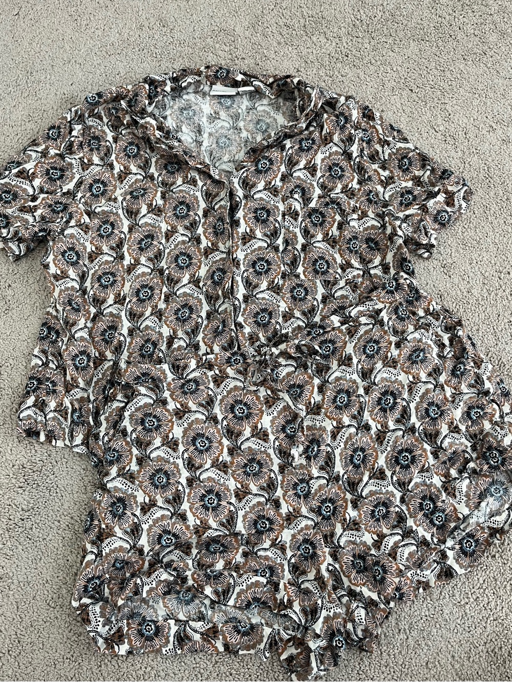 Rachel Zoe Floral Pajama Set